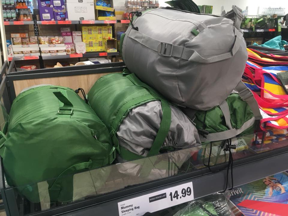 bargain camping gear