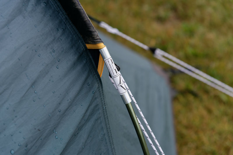 Tent poles are liable to snap