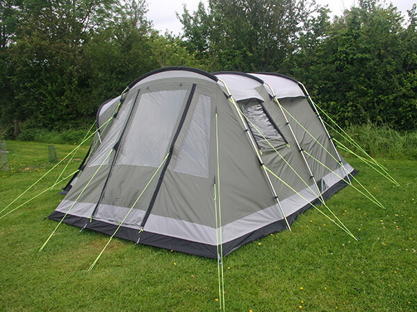 A groundsheet protects your tent