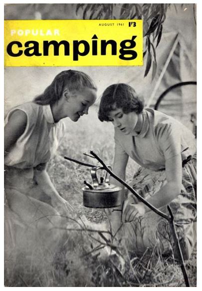 Camping Magazine First Edition Cover