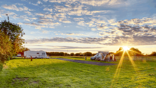 Walnut Tree Farm was named as Newcomer CL of the Year for 2021 (Image courtesy Caravan & Motorhome Club)